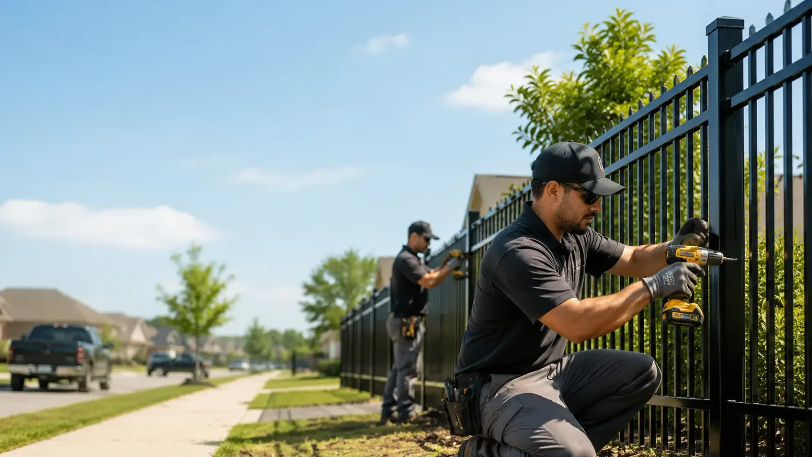 Metal Fence Installation in Mill Creek, PA